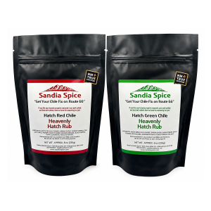 Heavenly Hatch Red and Green Chile Rub Gift Pack by Sandia Spice