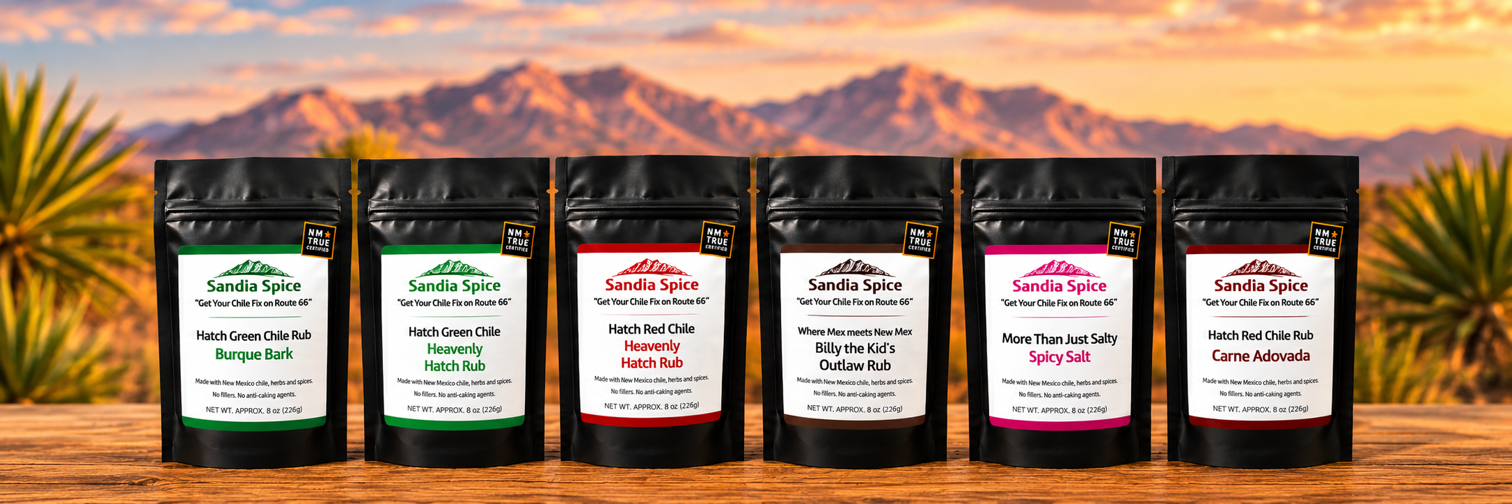 Hatch Chile Spice Rubs by Sandia Spice